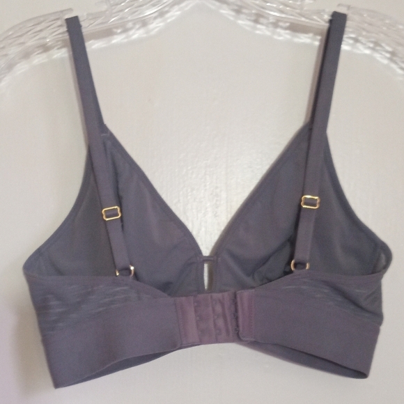 All You Lively gray mesh bralette women's size 1 - Picture 4 of 7
